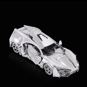 Supercar metal model kit